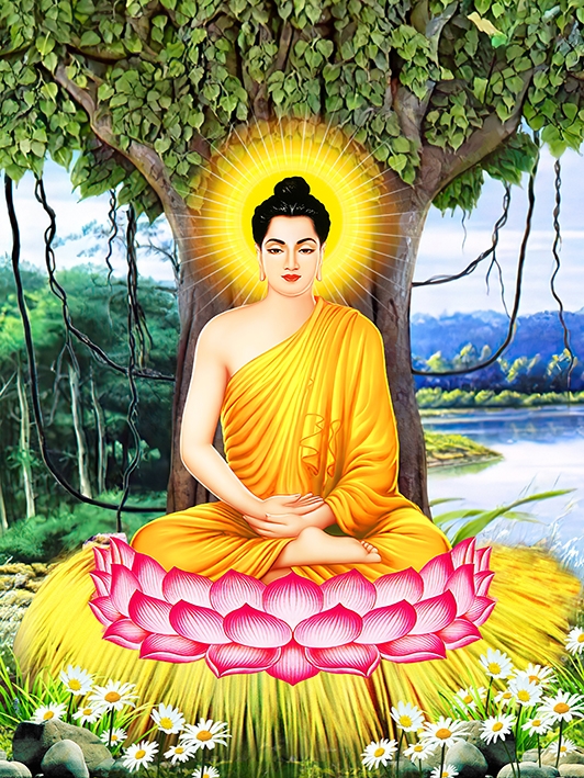 Tranh Bổn Sư Thích Ca Mâu Ni Phật